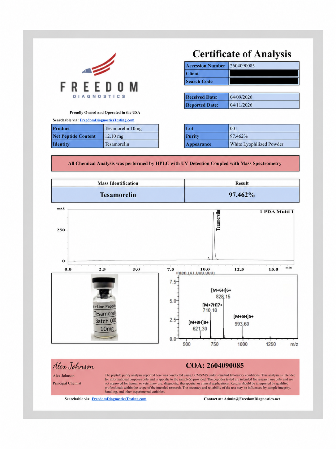 Tesamorelin